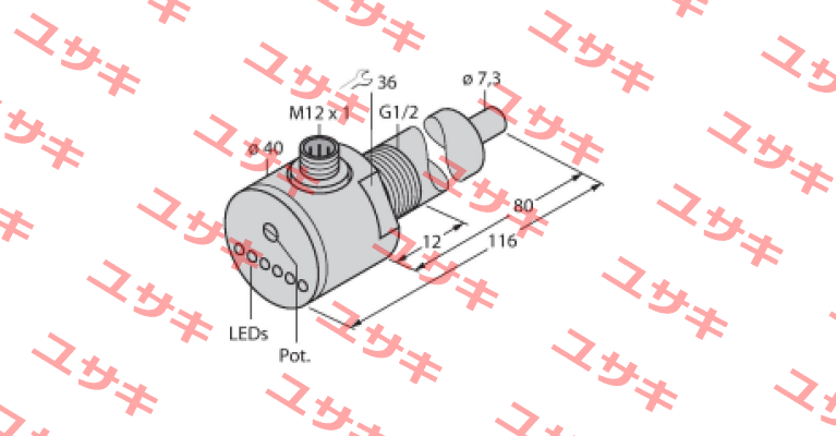 FCS-G1/2A4-AP8X-H1141/L080 Turck