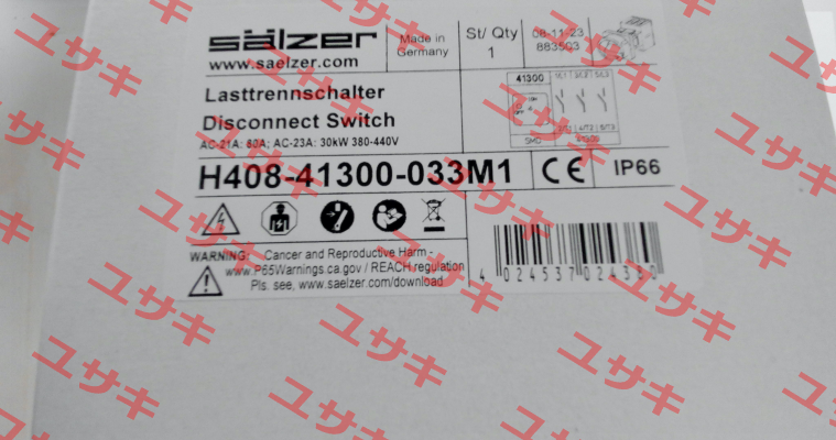 H408-41300-033M1 Salzer