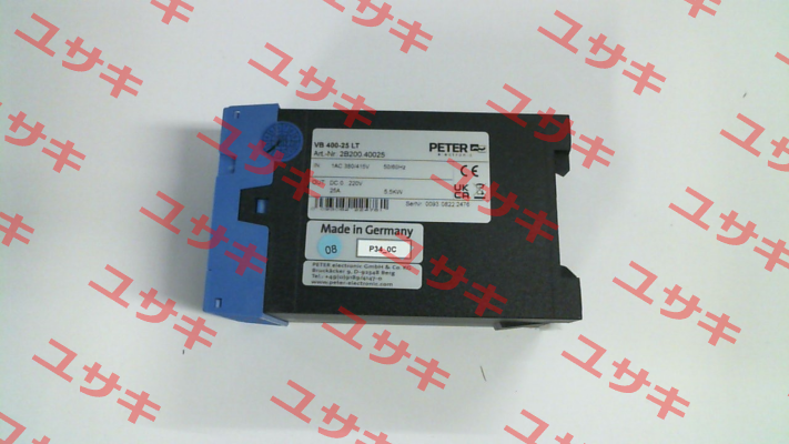 P/N: 2B200.40025 Type: VB 400-25LT Peter Electronic