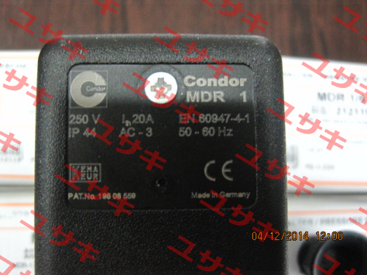 ARTIKEL-NR.: 212157 MDR 12/11 EA F4 3/8" Condor