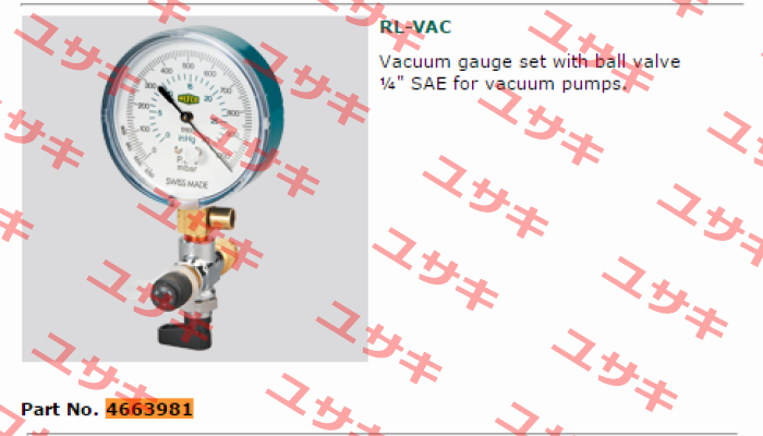 4663981 / RL-VAC Refco