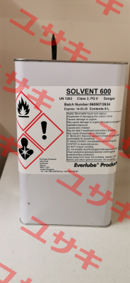 Solvent 600 (5ltr) Everlube