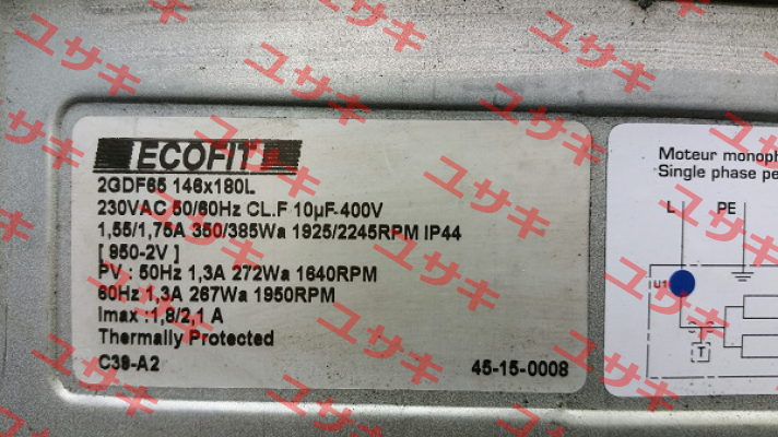 2GDF65 146x180L C39-A2 Ecofit