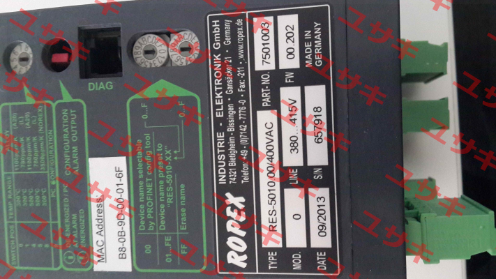 RES-5010.00/400VAC (7501003)-- REPLACED BY RES-5010 (7501000)  Roetpuex