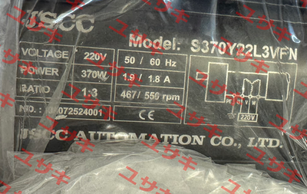 S370Y22L3VFN JSCC AUTOMATION CO., LTD.