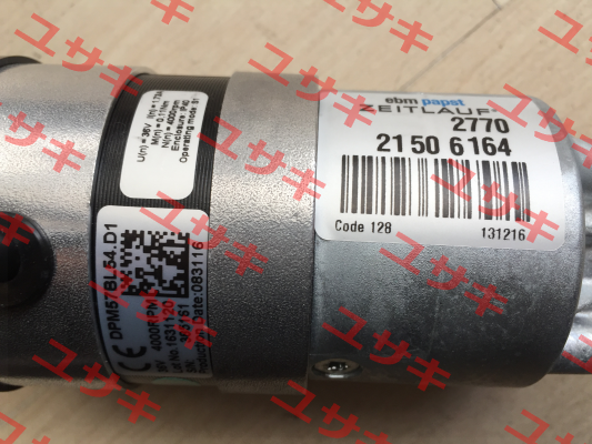 2770 21 50 6164  CODE:128 131216 - OEM for Wittur GmbH  EBM Papst