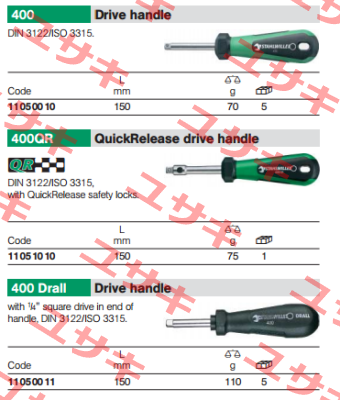 P/N: 11050010 Type: 400  Stahlwille