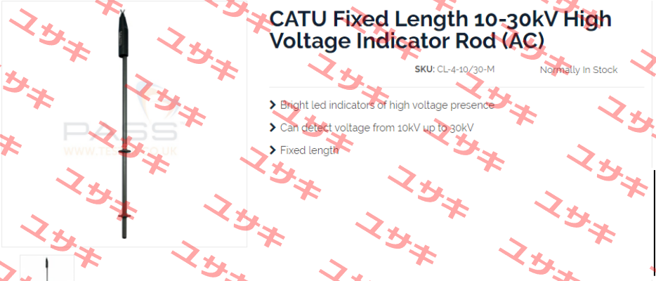 CL4-10/30-M obsolete, replaced by CL-465-10/30-M Catu