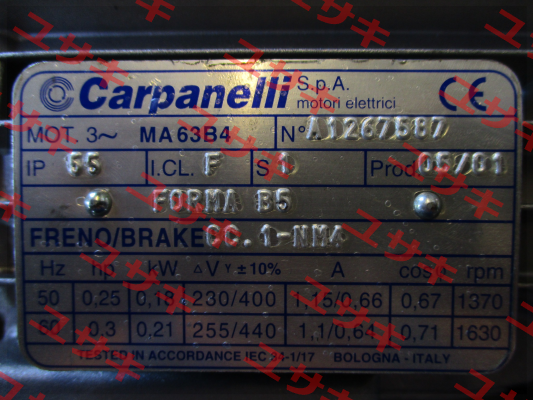 Typ 63L/4-BR (MA63b4)  Carpanelli