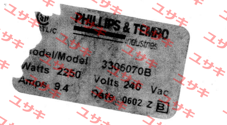 3305070B  Phillips-Temro