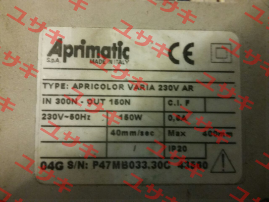 43503/023  Aprimatic