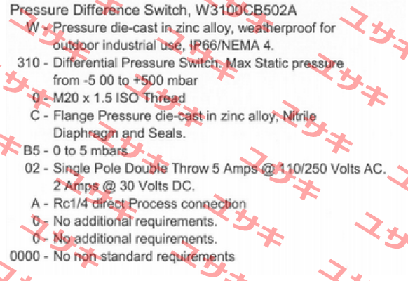 W-310-0-C-B5-02-A                    Delta Controls