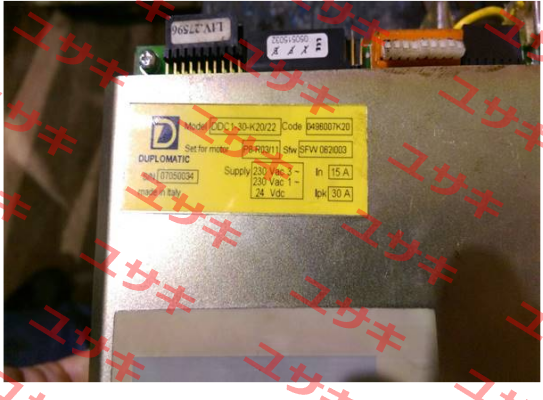 DDC1-30-K20/22 Obsolete!! Replaced by DDC4-30-230/20 Duplomatic