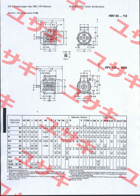 HBV 100 LA2 - 3 kW  Seimec (Rossi)