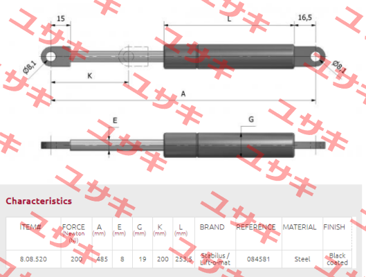 084 581  Stabilus