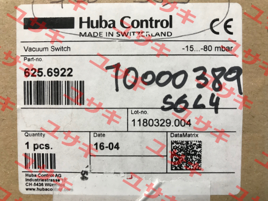 625.6922 OEM Huba Control