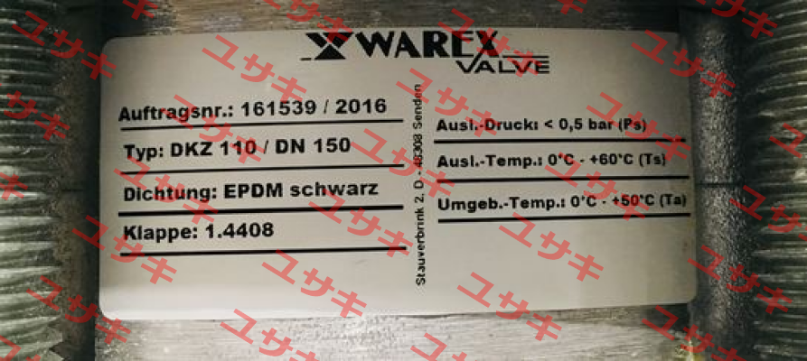 5125.APS Warex Valve