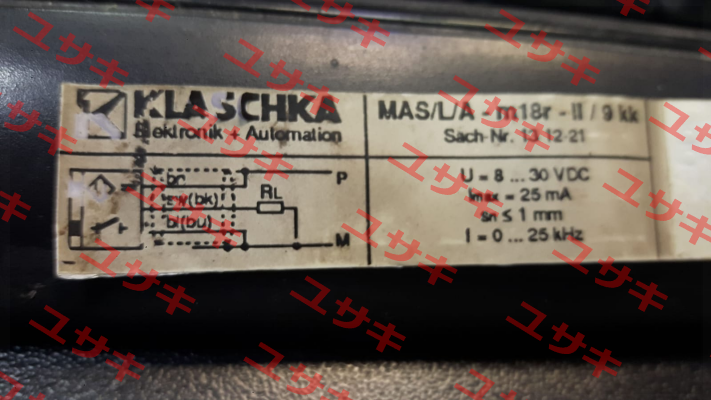 MAS/L/A-M18R-II/9KK Klaschka