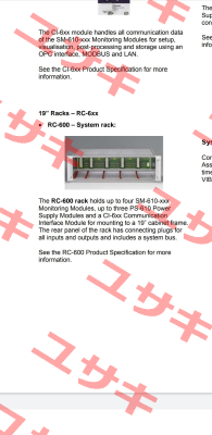 RC-600 19"-Rack Bruel-Kjaer