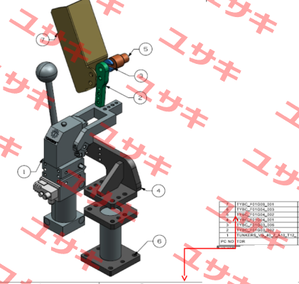 Sensor for Piston VG 40 Z A10 T12  Tünkers