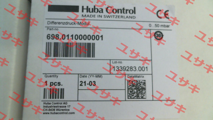 698.0110000001 Huba Control