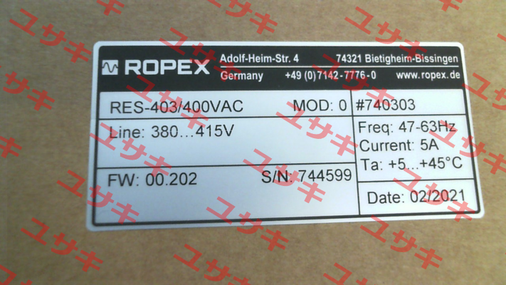 RES-403/400VAC Ropex