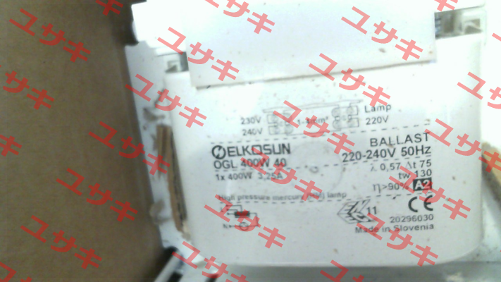 20296030 / OGL 400 W 40 220240/50 040A094 Tridonic