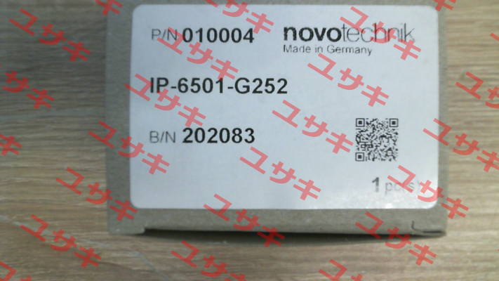 P/N: 400010004 Type: IP-6501-G252 Novotechnik