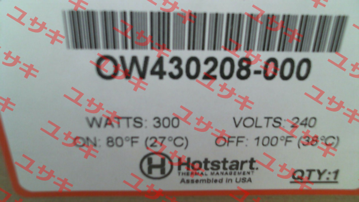 OW430208-000 Hotstart