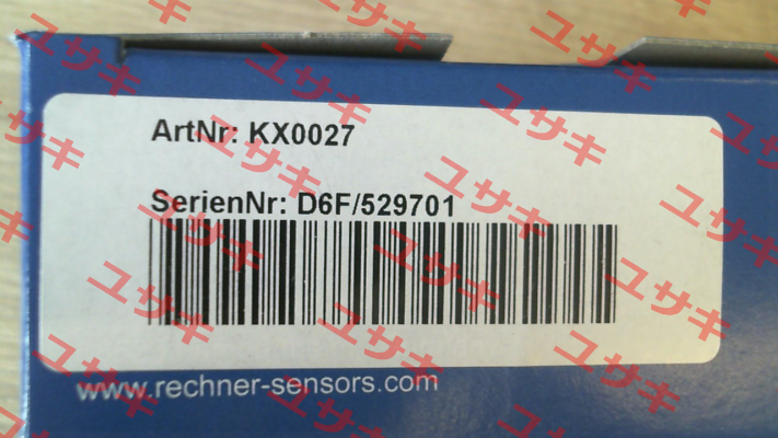 p/n: KX0027, Type: KXS-250-M32/70-X-M32-PEEK/VAb-250C-X05/Y95 Rechner