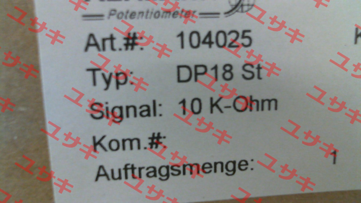 DP18 St 104025 ALTMANN