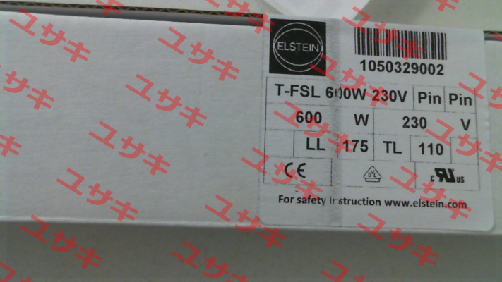 T-FSL 600 W 230 V Elstein