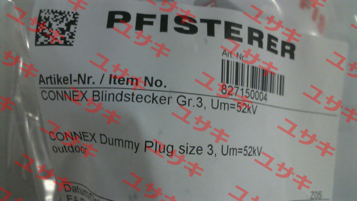 827 150-004 Pfisterer