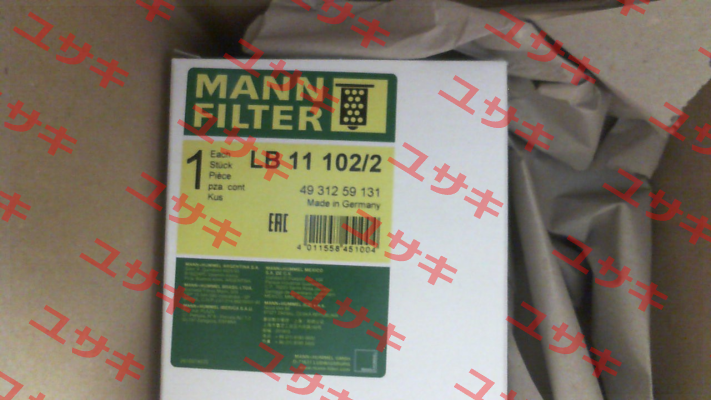 4931259131 / LB 11 102/2 Mann Filter (Mann-Hummel)