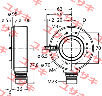 RI-42H30S4-2B2048-12M23 Turck