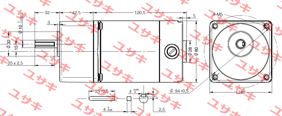 SDS80120A-12-750 Transmotec