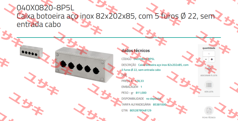 040X0820-8P5L New Elfin