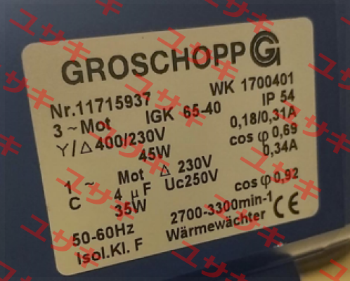 IGKU 65 40 Groschopp