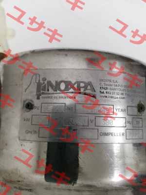 packing shaft for SE 200 No:111604B Inoxpa