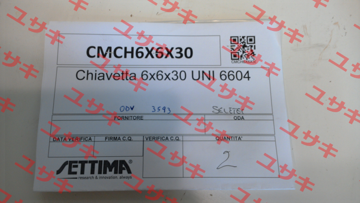 CMCH6X6X30 Settima Meccanica