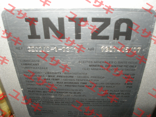 GE02/B-1-7321  Intza