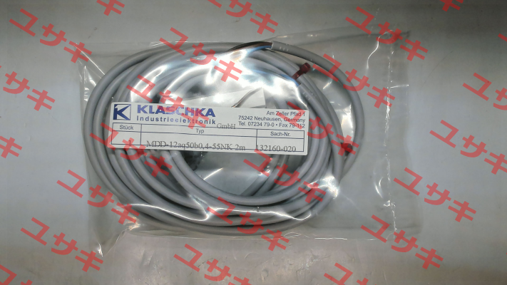 MDD-12aq50b0,4-55NK 2m 132160-020 Klaschka