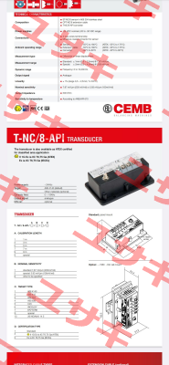 T-NC/8-API/9/1/1/2 Cemb